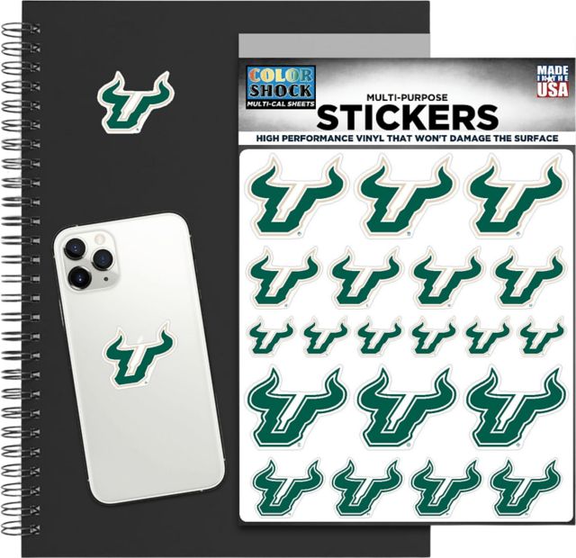 University of South Florida Sticker Sheet