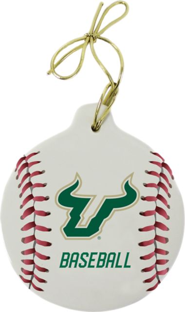 University of South Florida Baseball Stone Ornament