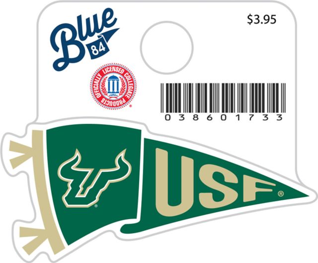 University of South Florida Bulls Mini Sticker