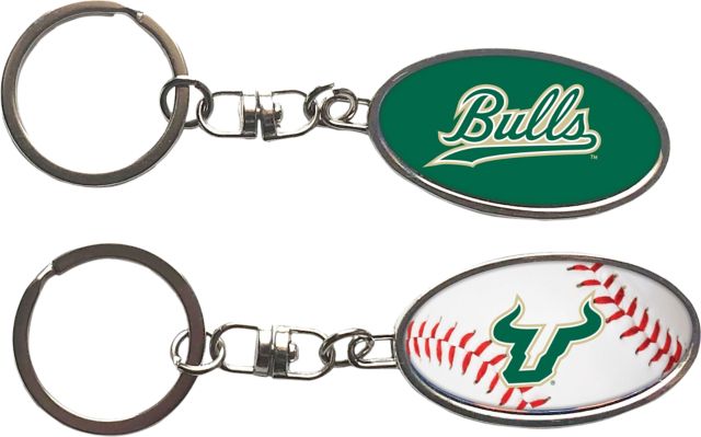 University of South Florida Baseball Keychain