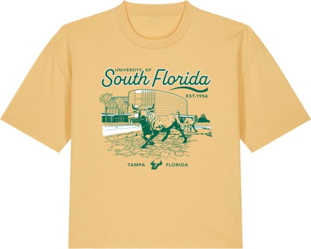University of South Florida Bulls Women's Oversized Short Sleeve T-Shirt