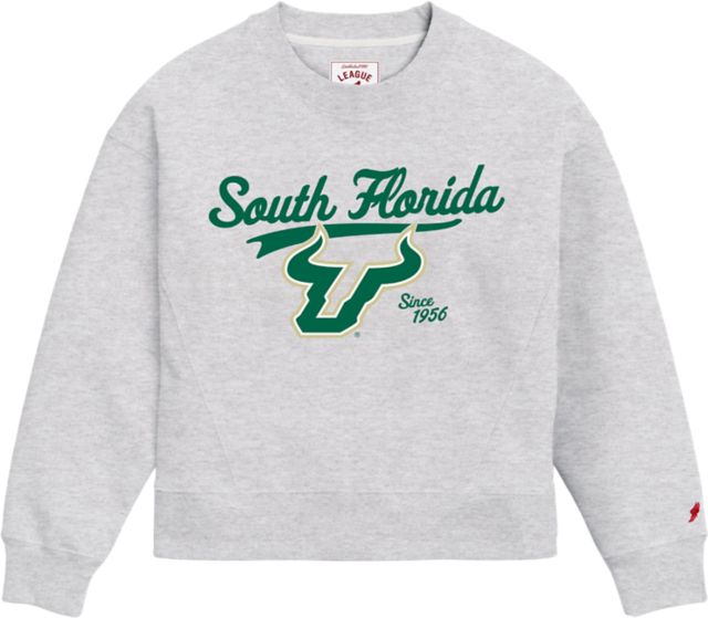 University of South Florida Bulls Women's Boxy Crewneck Sweatshirt