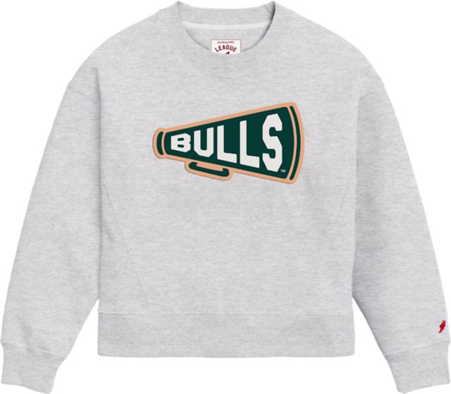 University of South Florida Bulls Women's Boxy Crewneck Sweatshirt