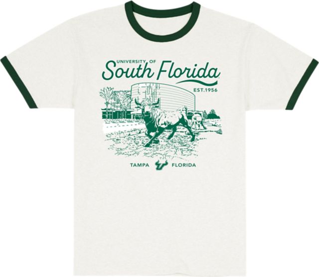 University of South Florida Bulls Ringer Short Sleeve T-Shirt