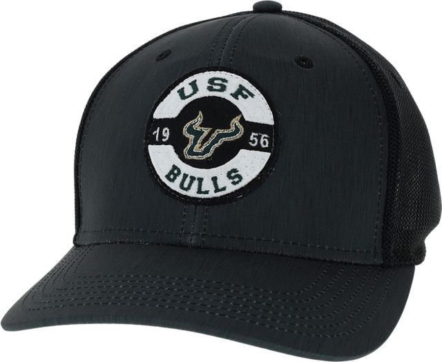 South Florida New Era Light Diamond Era 39THIRTY Stretch Fit Hat Bull Head | Light Grey | Large/XLarge