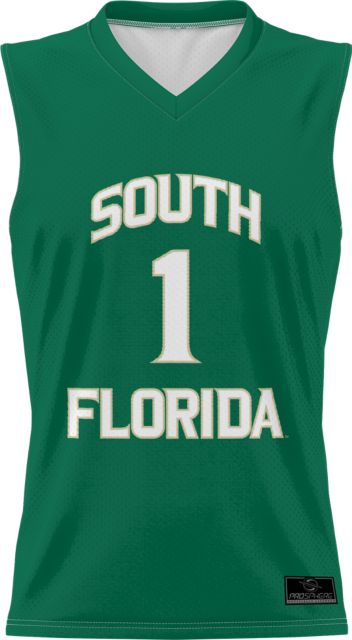 University of South Florida Basketball #1 Replica Jersey