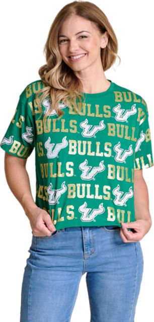 University of South Florida Women's Sequin Short Sleeve T-Shirt
