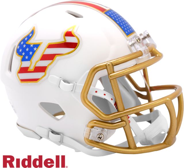 University of South Florida Stars and Stripes Mini Helmet