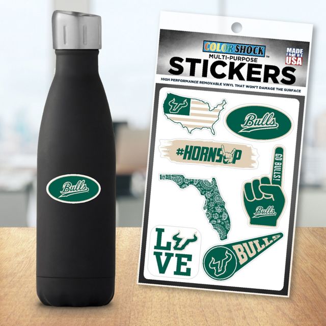 University of South Florida 7.5'' x 7.5'' Sticker Sheet