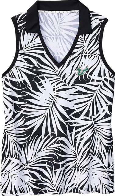 University of South Florida Women's Aubrey Sleeveless Polo