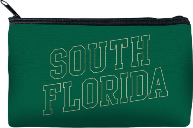 University of South Florida Neoprene Zipper Pouch