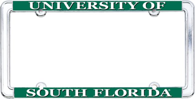 University of South Florida Thin Dome License Plate Frame