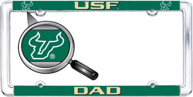 University of South Florida Dad License Plate Frame