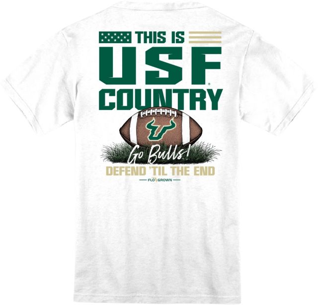 University of South Florida Bulls Football Youth Short Sleeve T-Shirt