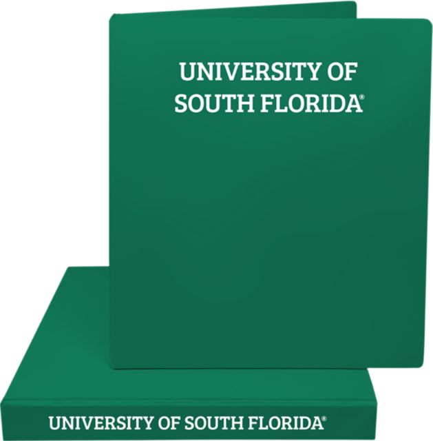 University of South Florida 1'' Vinyl Binder