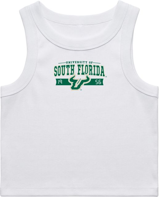 University of South Florida Bulls Ribbed Tank Top