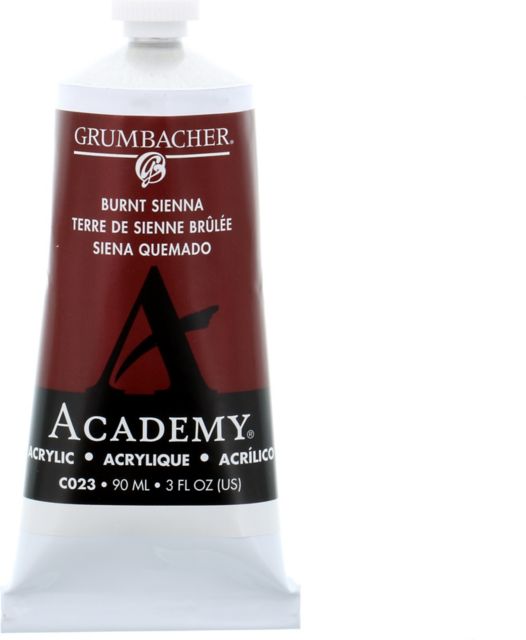 ACADEMY ACRYLIC 90ML BURNT SIENNA