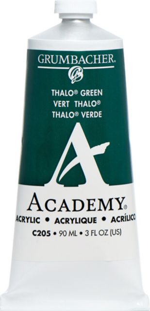ACADEMY ACRYLIC 90ML THALO GREEN