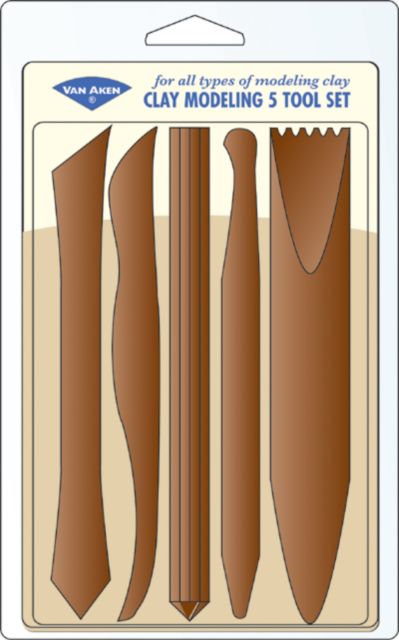 CLAYTOON MODLEING CLAY 5 TOOL SET