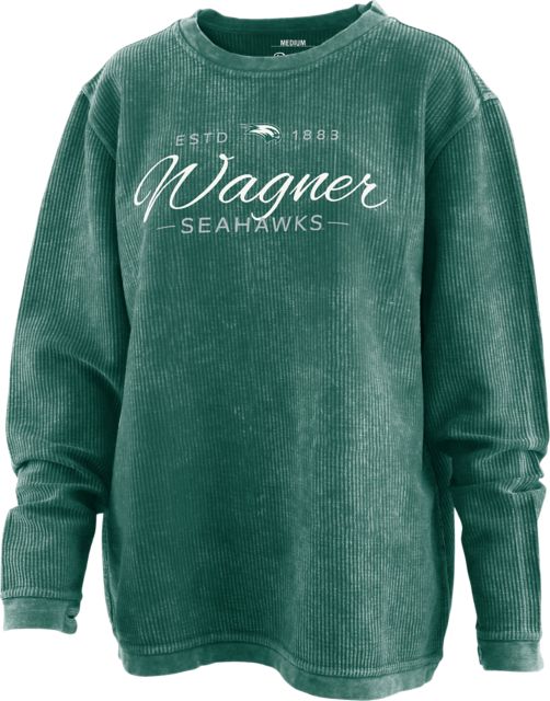 Wagner College Seahawks Women's Corduroy Crewneck Sweatshirt