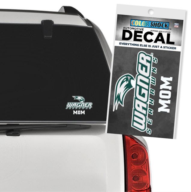 Wagner College Seahawks Mom Decal