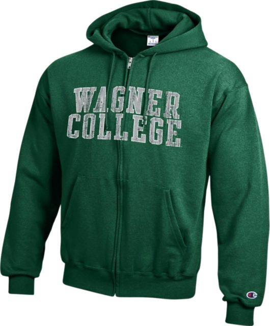 W Republic Apparel Wagner College Seahawks Alumni Crewneck Sweatshirt, Forest / Small