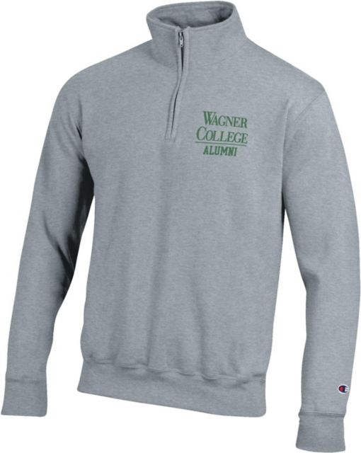 Wagner College Seahawks Holiday Pullover Sweatshirt - Green