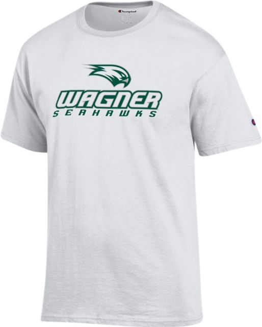 : Wagner College Seahawks W Logo Raglan Baseball Tee : Clothing,  Shoes & Jewelry