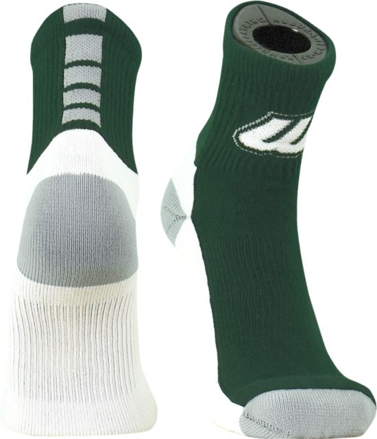 Wagner College Seahawks Quarter Cut Socks