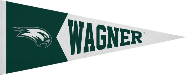 Wagner College 12x30 Seahawks Pennant