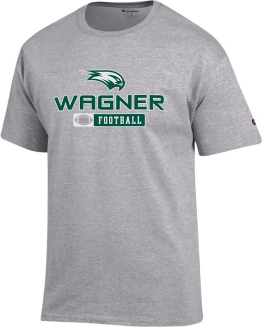 Wagner College Seahawks Football Short Sleeve T-Shirt