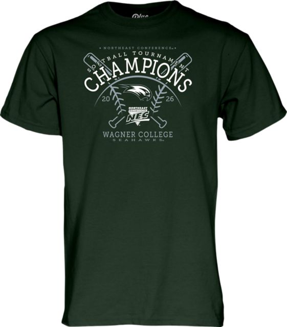 Wagner College Softball 2026 Conference Champions Short Sleeve T-Shirt