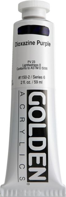 Heavy Body Acr Dioxazine Purple 2 Oz Tube