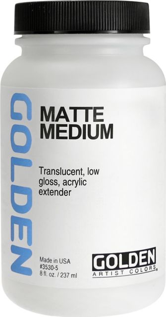 Medium Acrylic Matte 8 oz.