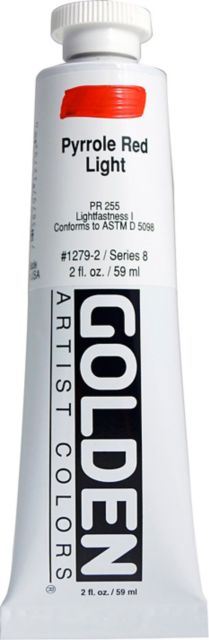 Heavy Body Acrylic Pyrrole Red Light  2 oz