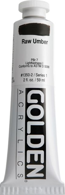 Heavy Body Acrylic Raw Umber 2 oz