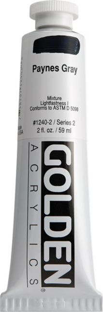 Heavy Body Acrylic Paynes Gray 2 oz