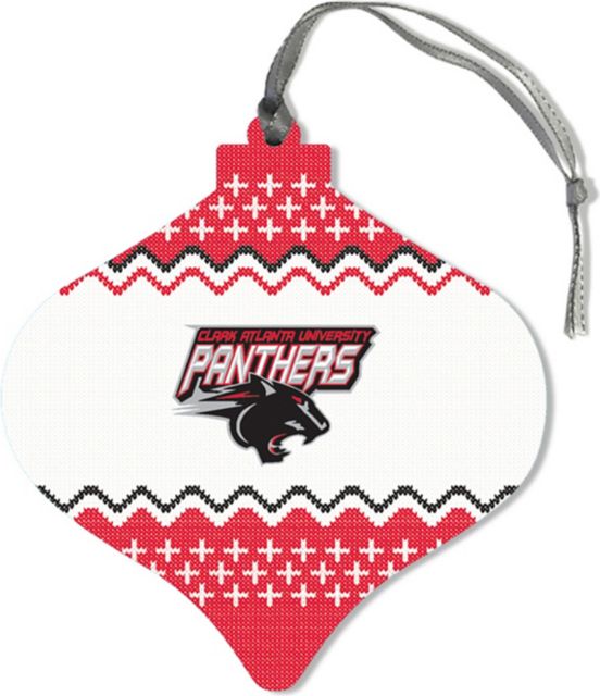 Clark Atlanta University Panthers Bulb Ornament