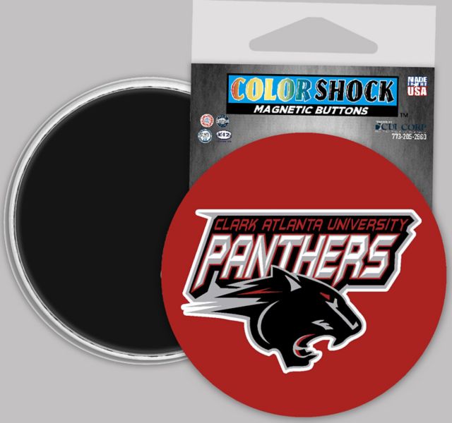 Clark Atlanta University Panthers 3" Button Magnet