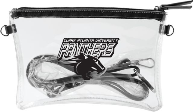 Clark Atlanta University Panthers Clear Crossbody Bag