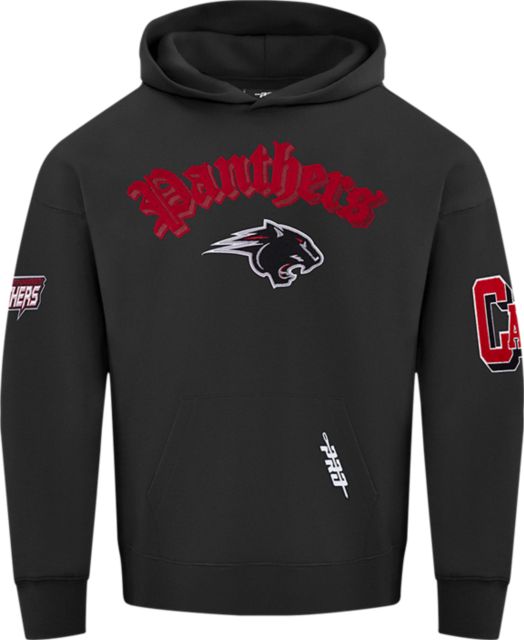 Clark Atlanta University Panthers Drop Shoulder Hooded Sweatshirt