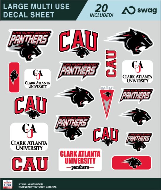 Clark Atlanta University Large Sticker Sheet