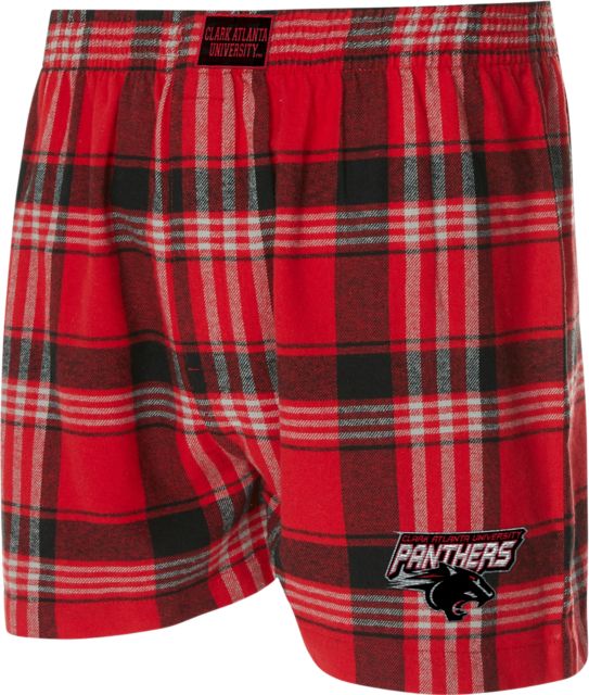 Clark Atlanta University Panthers Flannel Boxers