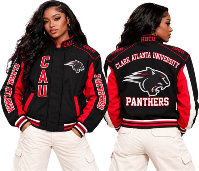 Clark Atlanta University Panthers Women's Racing Jacket