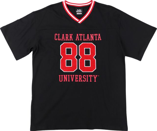 Clark Atlanta University HBCU Women's Long Sleeve Football Jersey