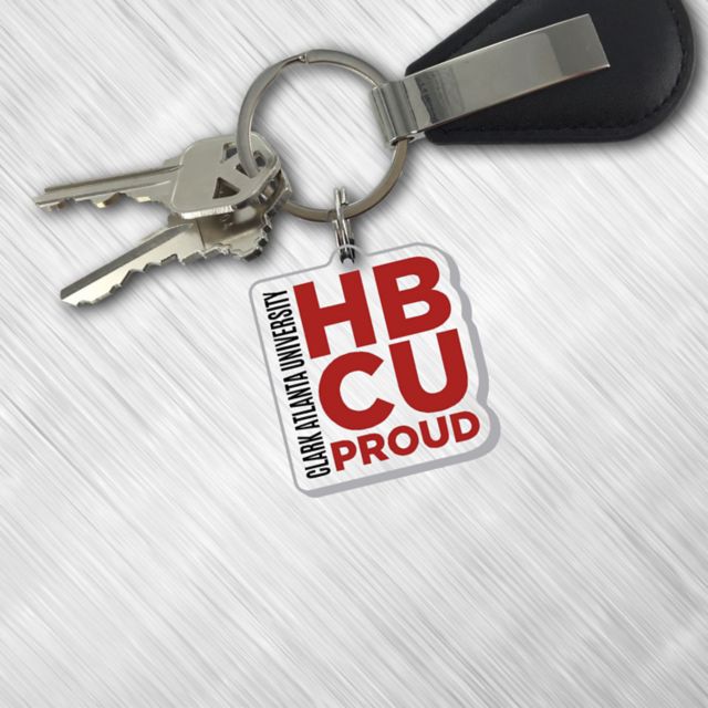 Clark Atlanta University HBCU Proud Laser Cut Keychain