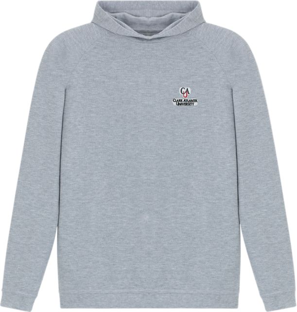 Clark Atlanta University Waffle Hooded Long Sleeve T-Shirt