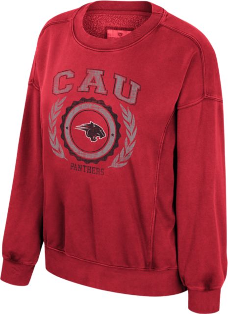 Clark Atlanta University Panthers Girl's Night Oversized Crewneck Sweatshirt