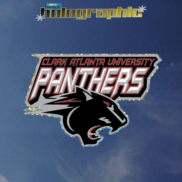 Clark Atlanta University Panthers Hologram Decal