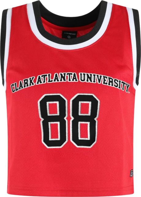 Clark Atlanta University Panthers Women's Cropped Basketball Jersey